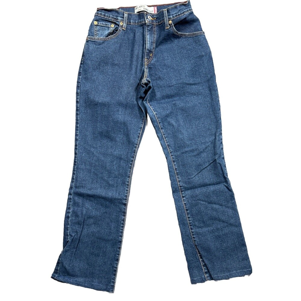 Levi's 550 Jeans Women's Size 8 Blue Relaxed Boot Cut Mid Rise 5-Pocket Classic
